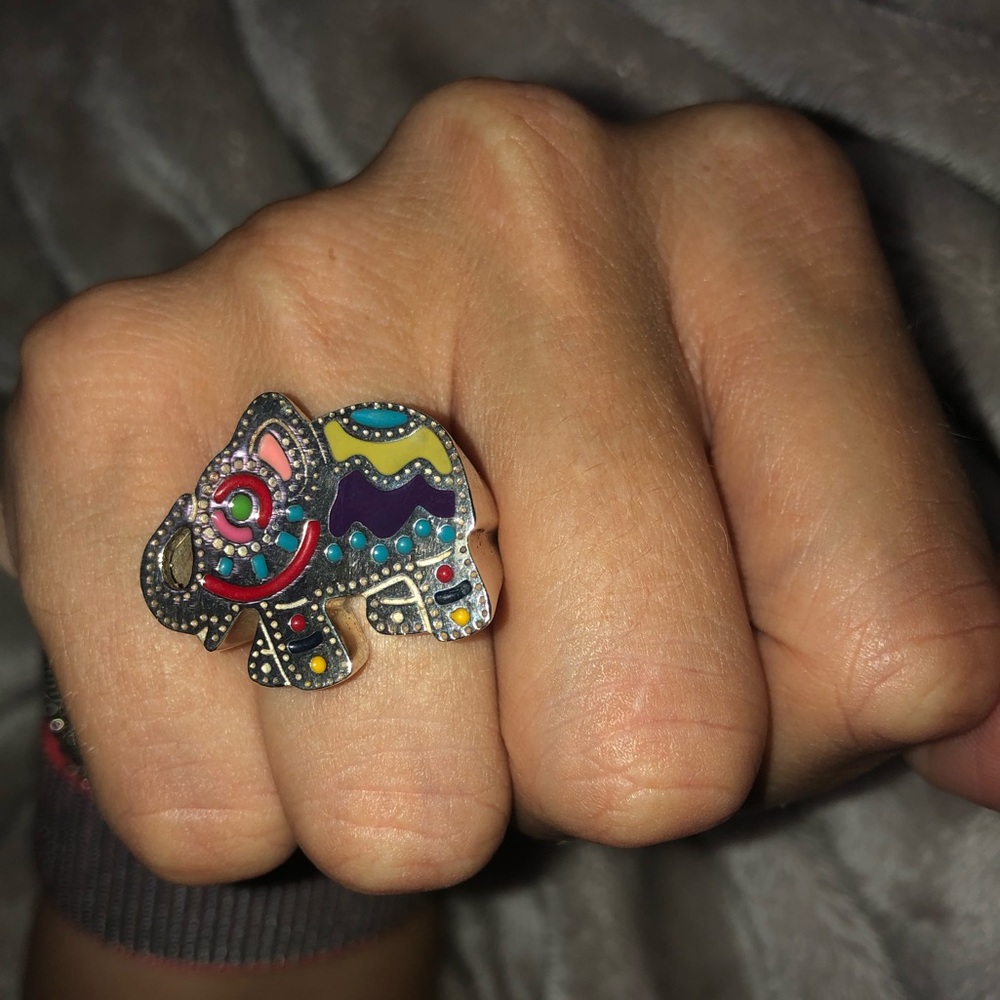 Tous Ganesh Ring size 7
